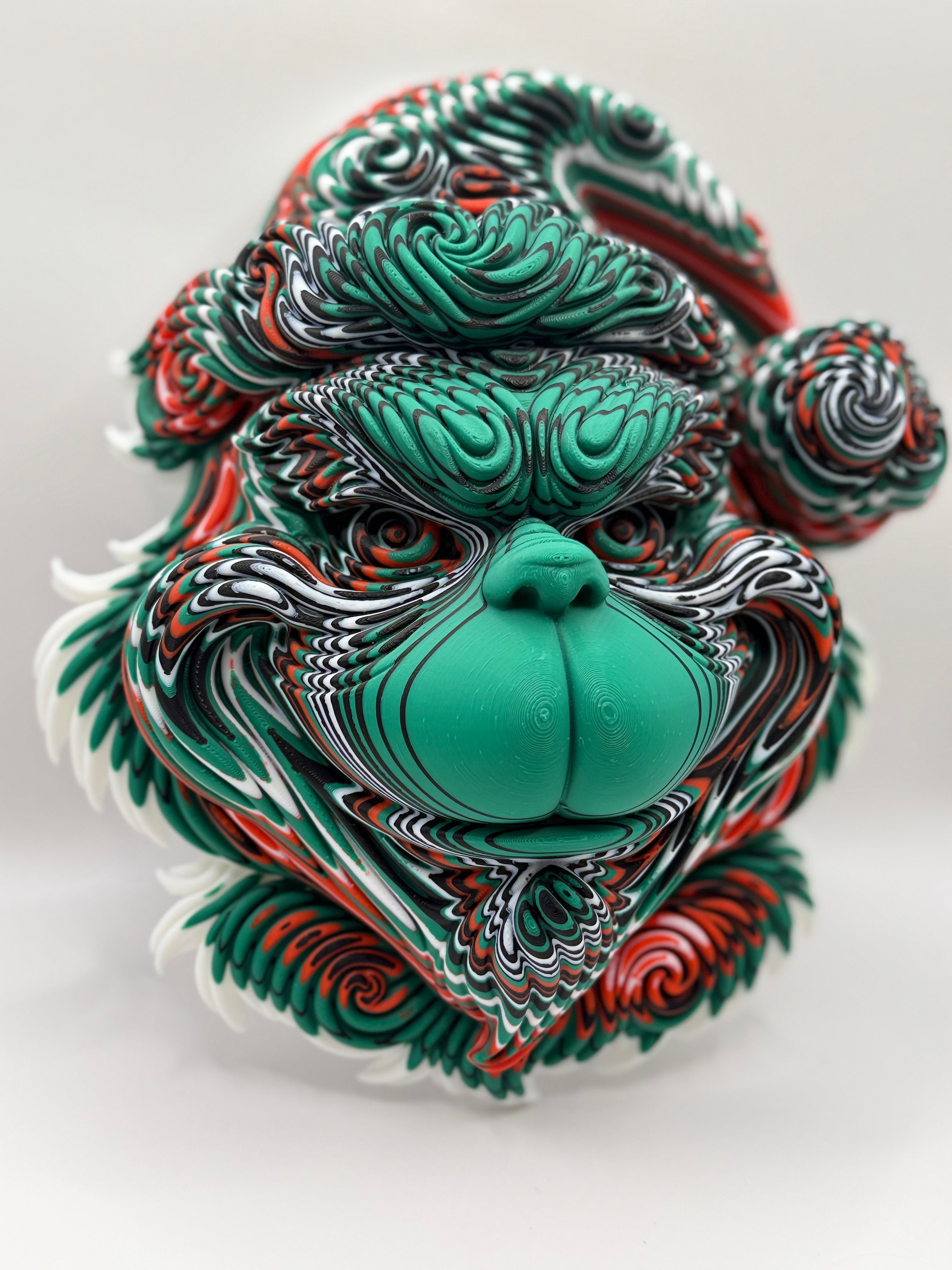 Multicolor Grinch Wall art