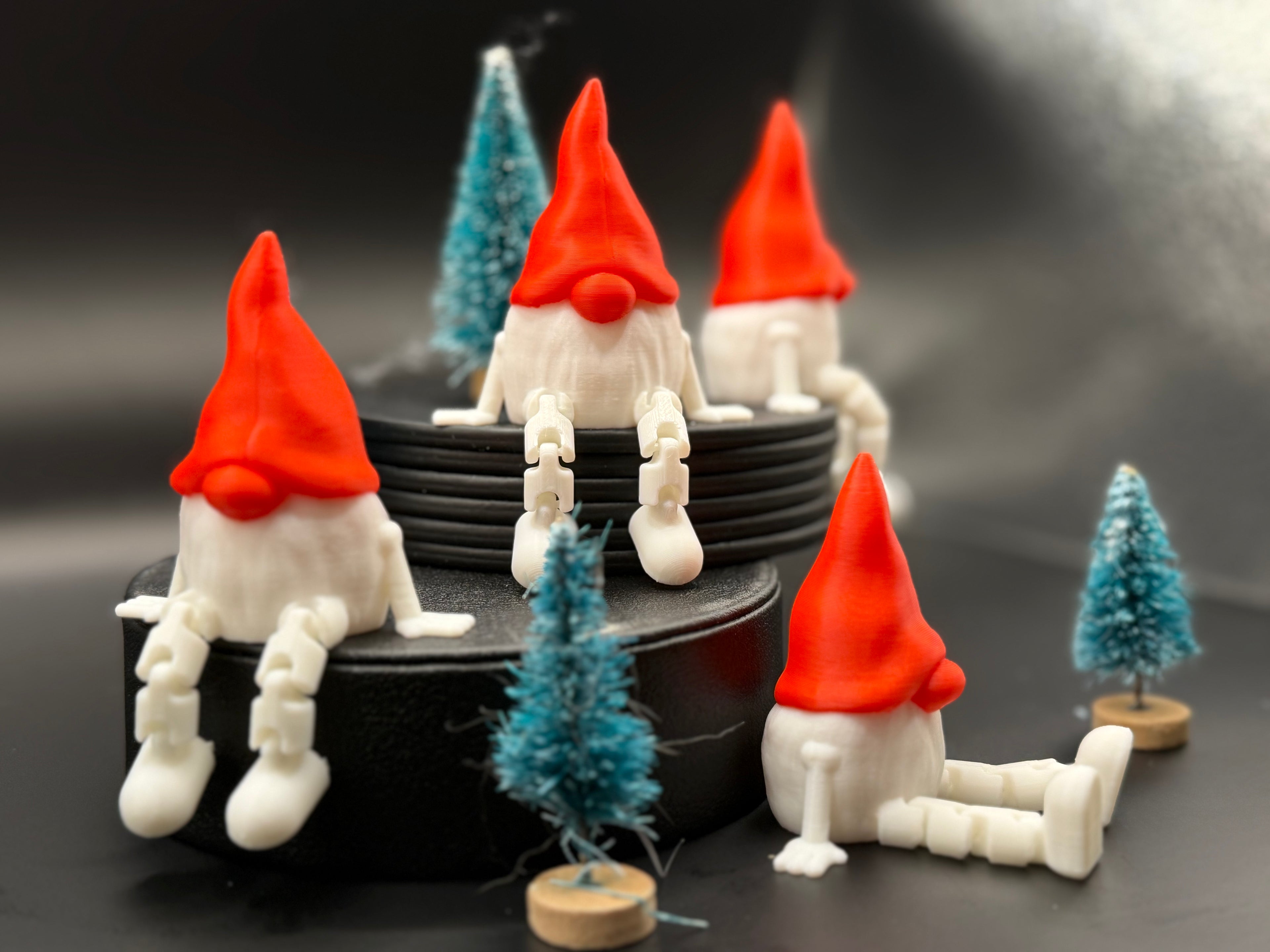 Christmas Gnome with flexi legs