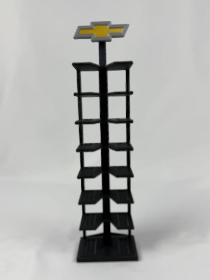 Chevrolet 8 car stand - Gold